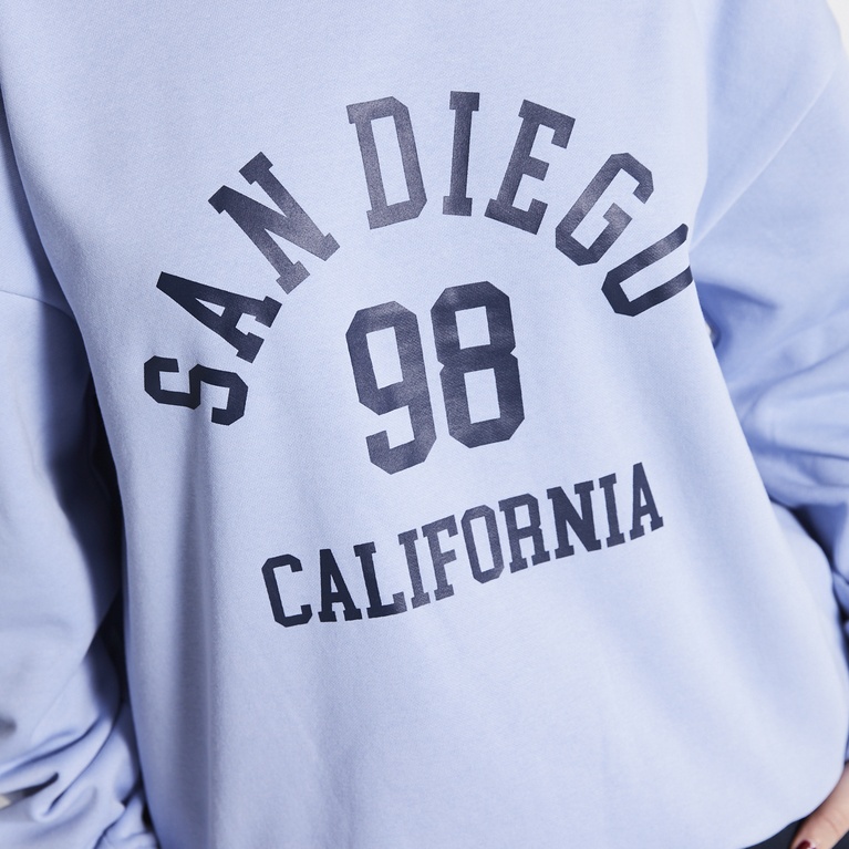 Bedrucktes Sweatshirt "New Crew Print" Bedrucktes Sweatshirt "New Crew Print"